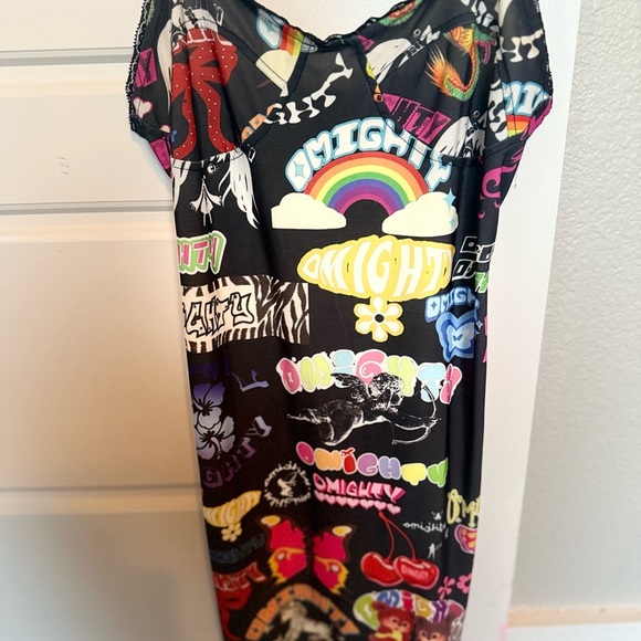 O-Mighty Logomania Dress Black - Picture 2 of 8